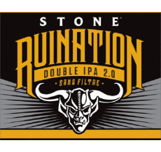 Ruination double ipa 2.0-Drinks Beers USA Stone Brewing co 