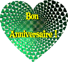 Messages French Bon Anniversaire Coeur 010 