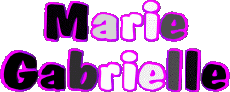 First Names FEMININE - France M Composed Marie Gabrielle 