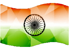 Flags Asia India Rectangle 