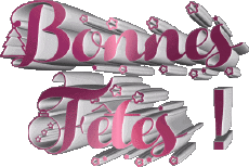 Messages French Bonnes Fêtes Serie 04 