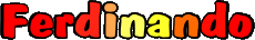 Nome MASCHIO -  Italia F Ferdinando 