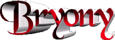Vorname WEIBLICH  - UK - USA - IRL - AUS - NZ B Bryony 