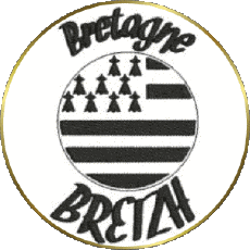 Flags France Regions Brittany Round 