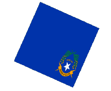 Fahnen Amerika U.S.A - States Nevada Kugel - Würfel 