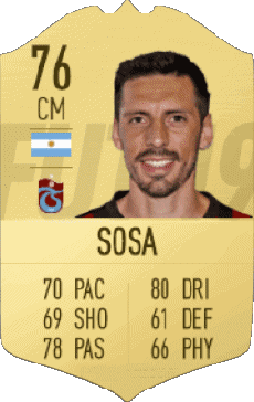 Multi Media Video Games F I F A - Card Players Argentina José Sosa 