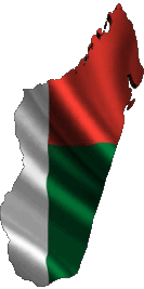 Flags Africa Madagascar Map 