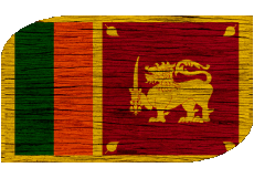 Flags Asia Sri Lanka Rectangle 
