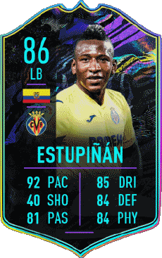 Multi Média Jeux Vidéo F I F A - Joueurs Cartes Equateur Pervis Estupiñán 