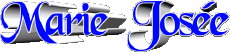 Nombre FEMENINO - Francia M Compuesto Marie Josée 