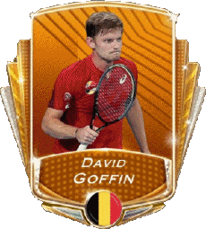 Sports Tennis - Joueurs Belgique David Goffin 