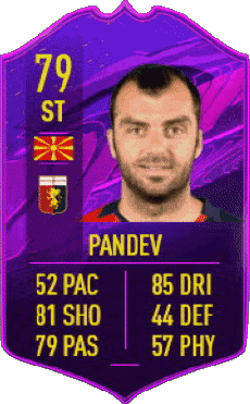 Multimedia Vídeo Juegos F I F A - Jugadores  cartas Macedonia Goran Pandev 