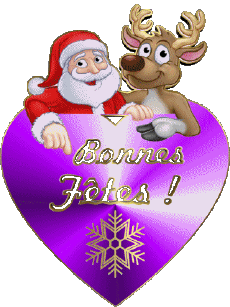 Messages Français Bonnes Fêtes (Noël) Série 07 