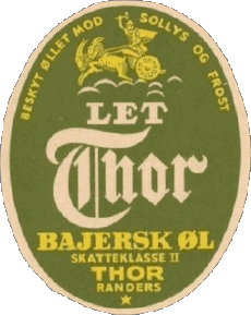 Bebidas Cervezas Dinamarca Thor 