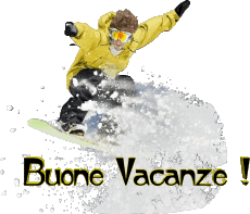 Messagi Italiano Buone Vacanze Iverno Serie 04 