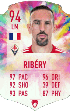 Multi Media Video Games F I F A - Card Players France Franck Ribéry 