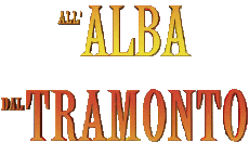 Multimedia Películas Internacional Hasta el Abierto Amanecer Logotipo Italiano 