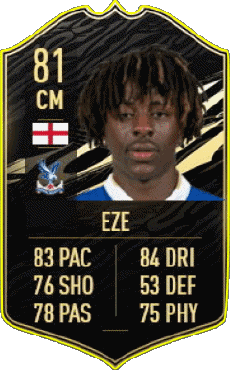 Multimedia Videospiele F I F A - Karten Spieler England Eberechi Eze 