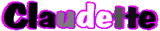 Nombre FEMENINO - Francia C Claudette 