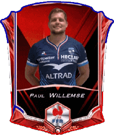 Sports Rugby - Players France Team 2022 Paul Willemse 