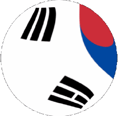 Banderas Asia Corea del Sur Esfera - Cubo 