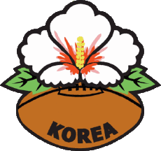 Sports Rugby Equipes Nationales - Ligues - Fédération Asie Corée du sud 