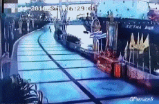 Humor -  Fun Transport Boote Unfall - Laufen auf Grund 