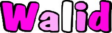 Prénoms MASCULIN - Maghreb Musulman W Walid 