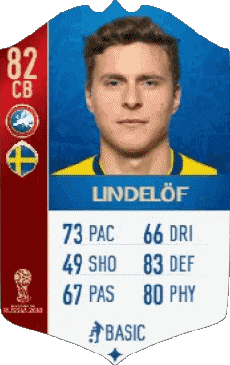 Multimedia Vídeo Juegos F I F A - Jugadores  cartas Suecia Victor Lindelöf 