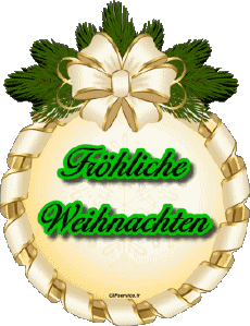 Messagi Tedesco Fröhliche  Weihnachten Serie 05 