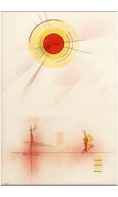 Umorismo -  Fun Pittore di artisti Wassily Kandinsky 