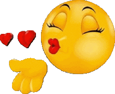 Messages Emoticônes Bisous 