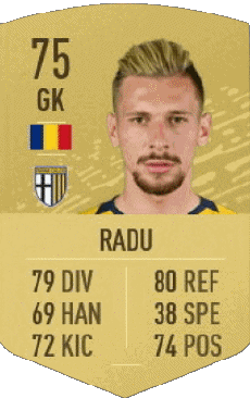 Multimedia Videogiochi F I F A - Giocatori carte Romania Ionut Andrei Radu 