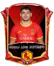 Sportivo Rugby - Giocatori Spagna Squadra 2025 Gonzalo López BONTEMPO 