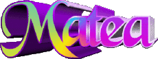 Nombre FEMENINO - España M Matea 