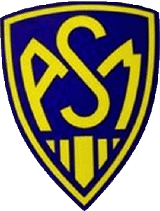 1970 - 2004-Sports Rugby Club Logo France Clermont Auvergne ASM 1970 - 2004
