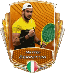 Sport Tennisspieler Italien Matteo Berrettini 