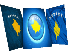 Fahnen Europa Kosovo Form 