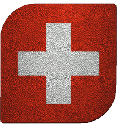 Banderas Europa Suiza Plaza 