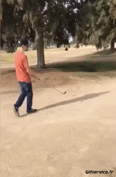 Humour - Fun Sports Golf Gamelle - Fail 
