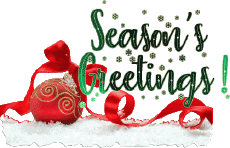 Mensajes Inglés Season's Greetings Serie 08 