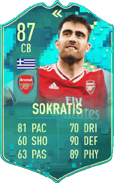 Multi Media Video Games F I F A - Card Players Greece Sokratis Papastathopoulos 