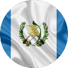 Flags America Guatemala Round 
