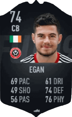Multimedia Videospiele F I F A - Karten Spieler Irland John Egan 