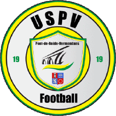Sports FootBall Club France Logo Bourgogne - Franche-Comté 25 - Doubs US Pont-de-Roide Vermondans 