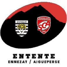Sport Rugby Club Frankreich Logo Dept 63 Entente Ennezat - Aigueperse 