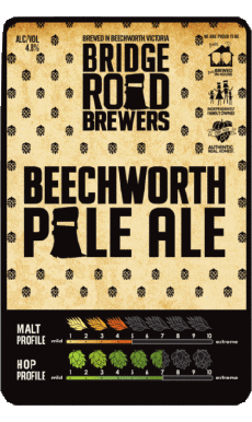 Beechworth Pale ale-Bevande Birre Australia BRB - Bridge Road Brewers Beechworth Pale ale