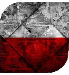 Bandiere Europa Polonia Quadrato 