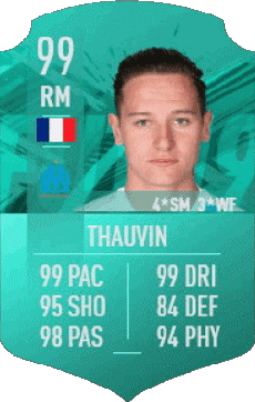 Multi Media Video Games F I F A - Card Players France Florian Thauvin 