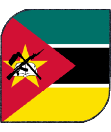 Fahnen Afrika Mozambique Platz 
